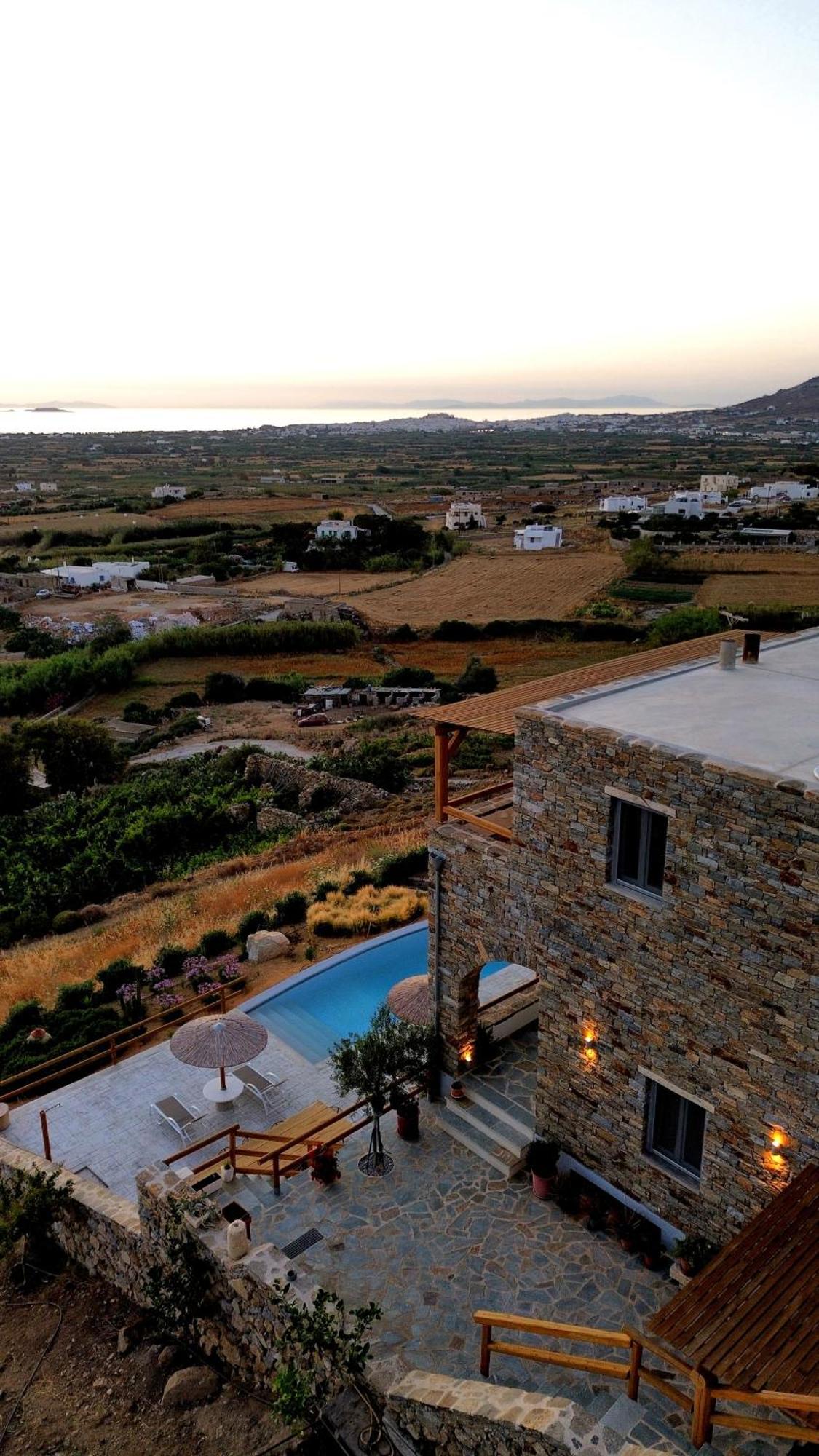 Villa Papa Glinado Naxos Exterior foto