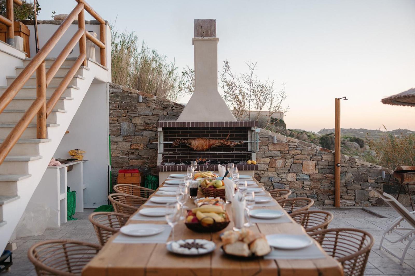 Villa Papa Glinado Naxos Exterior foto